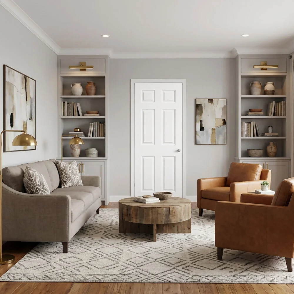 White Moulded Textured 6 Panel Regency Door 78" x 27"