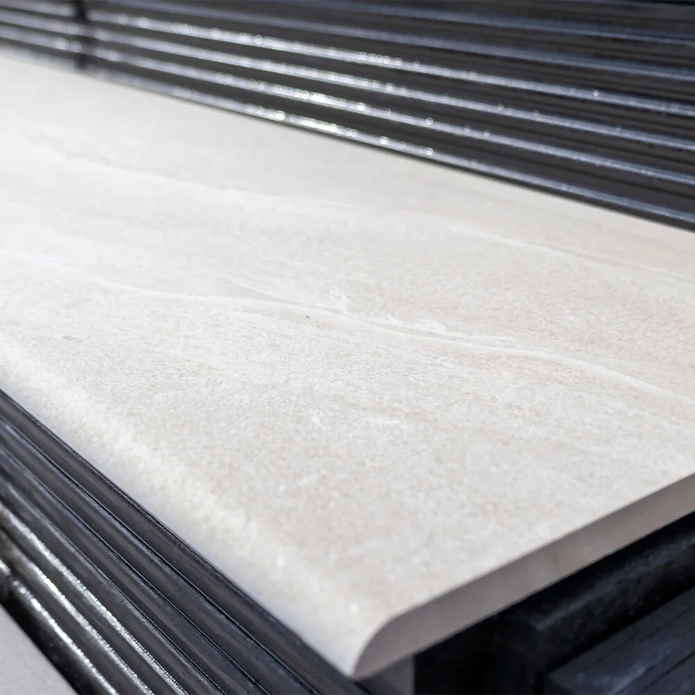 ADZ Eddystone Arena Bullnose Step 330mm x 1200mm Rectified