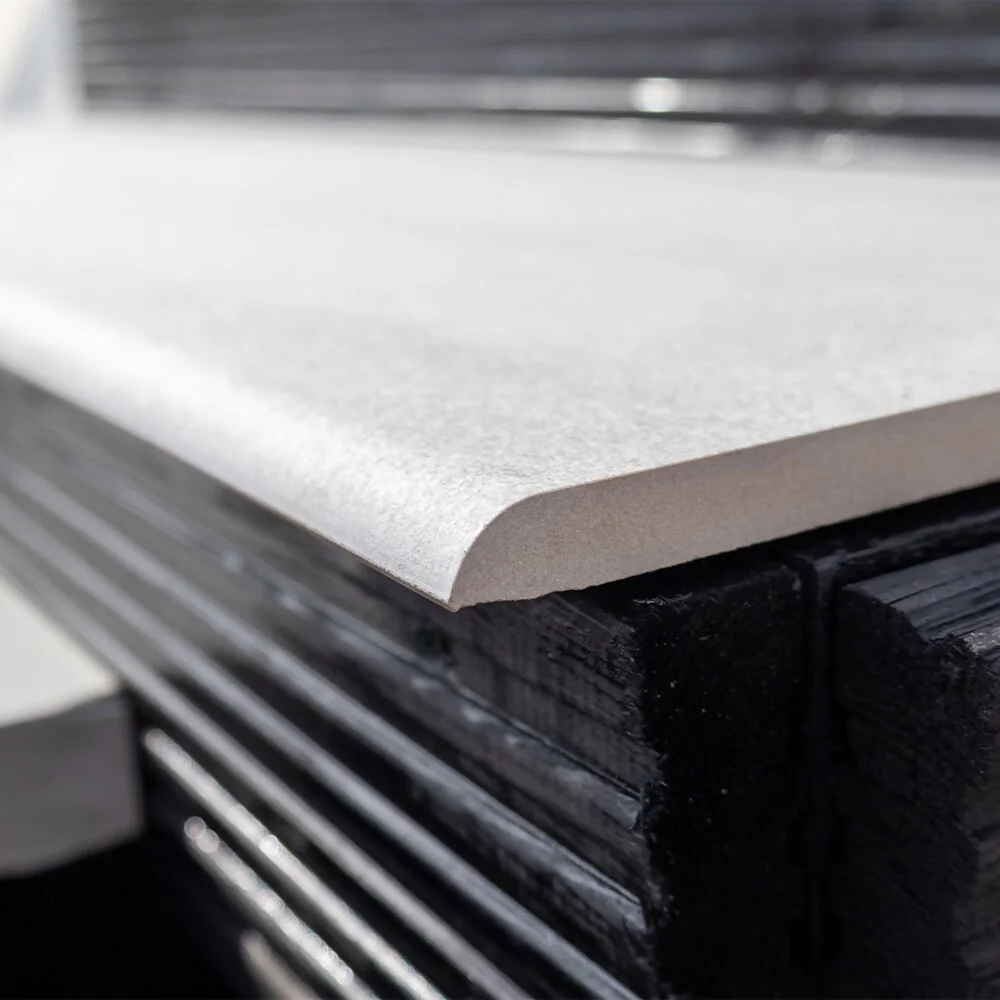 ADZ Eddystone Perla Bullnose Step 330 x 1200 Rectified