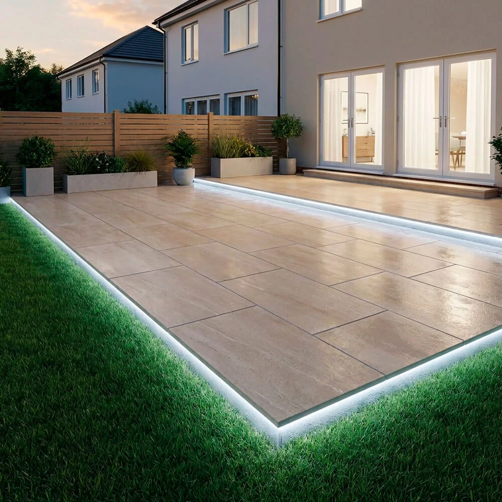 ADZ Eddystone Porcelain 1200mm x 600mm x 20mm Arena (Pack:33) 