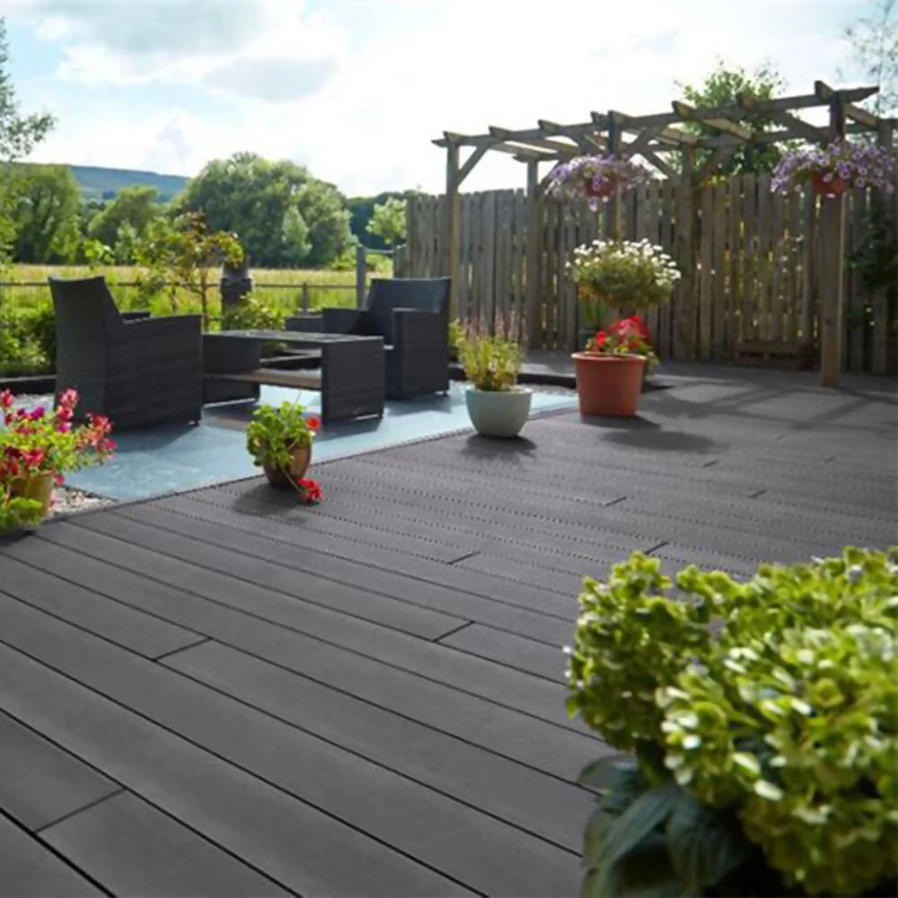 Composite Decking XS Lava 20 m2 Kit
