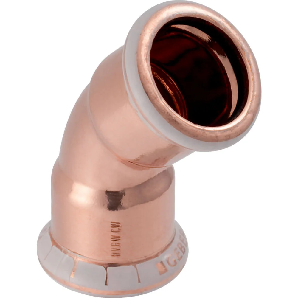 Geberit Mapress 60605 28mm Water 45 Degree Elbow Ref 40010534