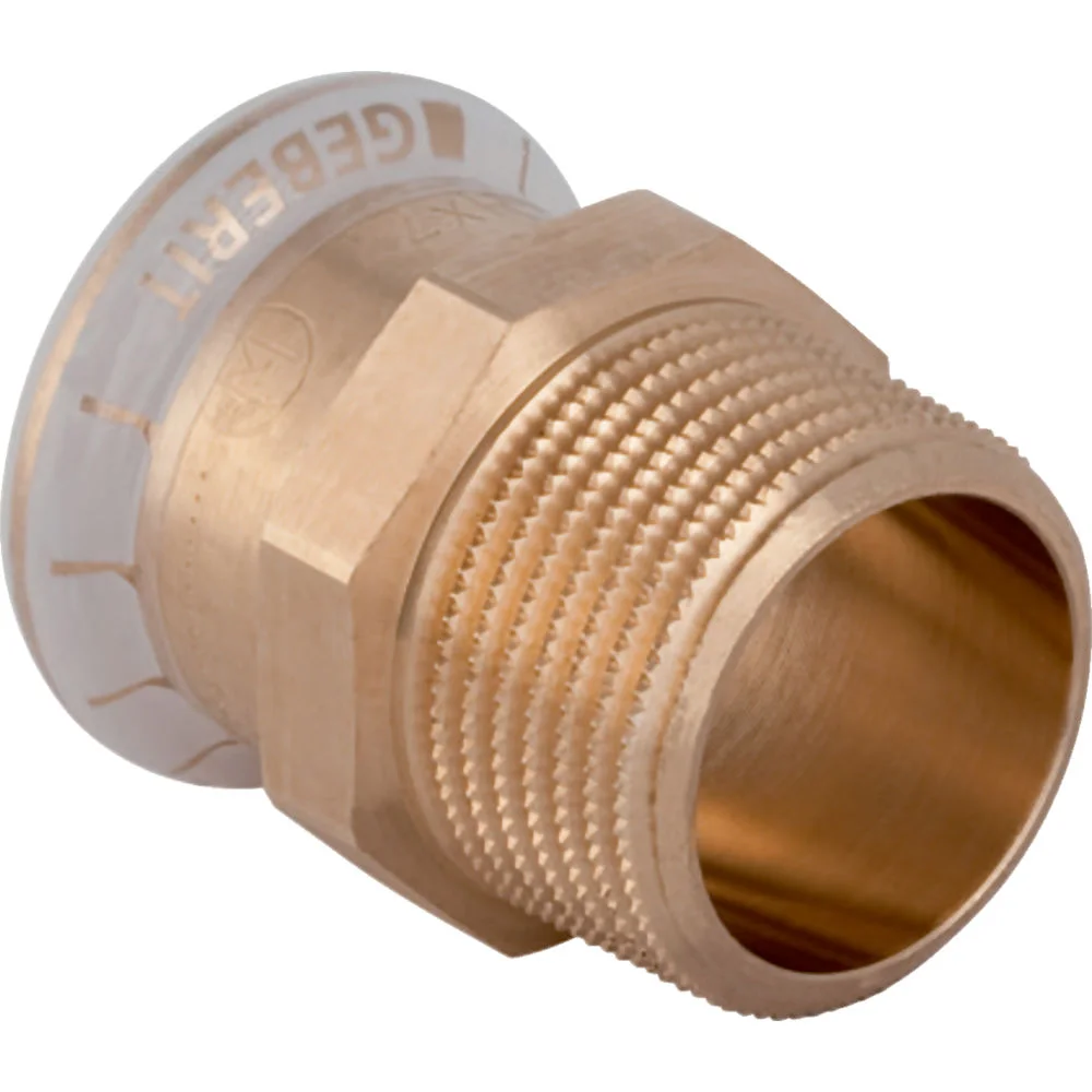 Geberit Mapress 61703 1/2" x 15mm Water Male Adaptor Ref 40010512