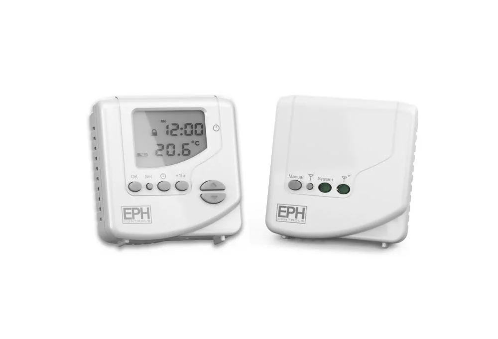 EPH Combi Pack 2 Wireless Programmable RF Stat u0026 Receiver (TRFPi2 u0026 RF1A)