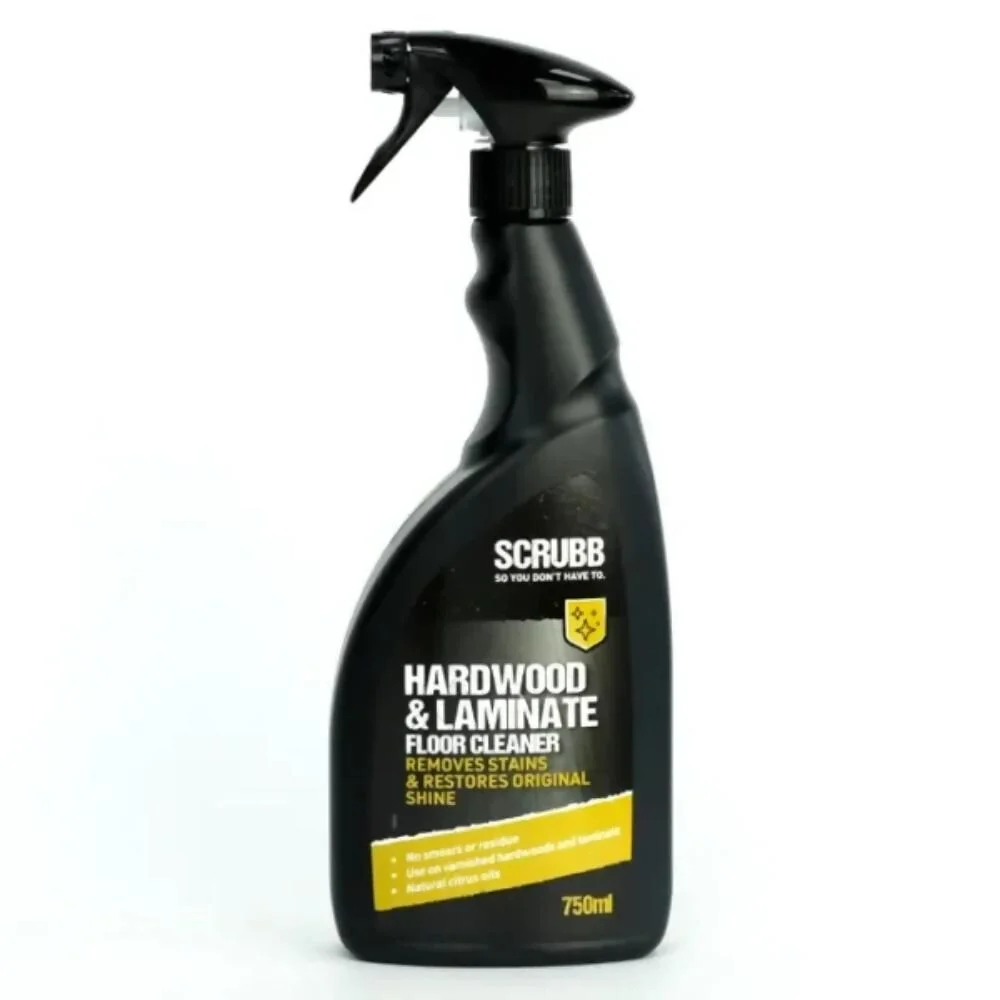 Scrubb Hardwood & Laminate Floor Cleaner 750ml Trigger Spray LNHLCL00750T