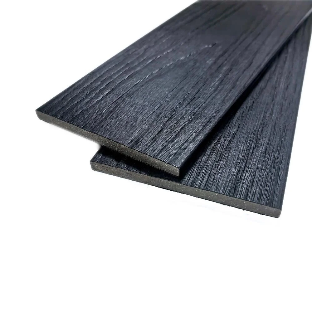 TRUdeck Composite Deck Board 3.6m x 140mm x 12mm Monza Black Fascia 