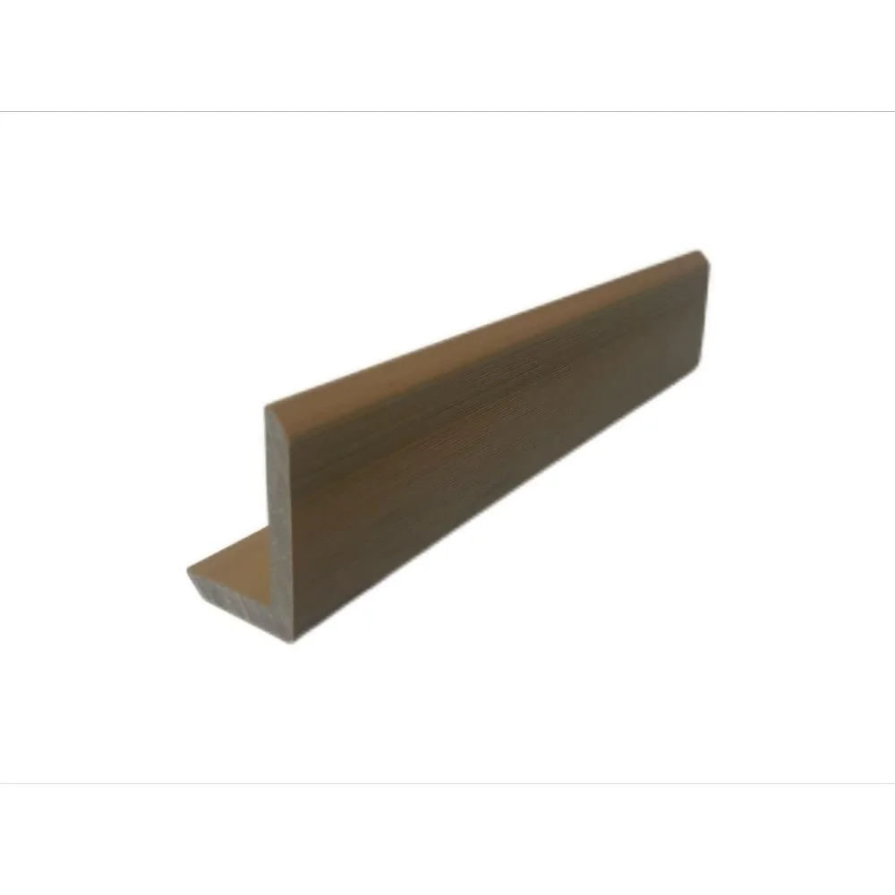 TRUclad Composite Cladding 3.6m x 40mm x 60mm L Trim Parma Teak 