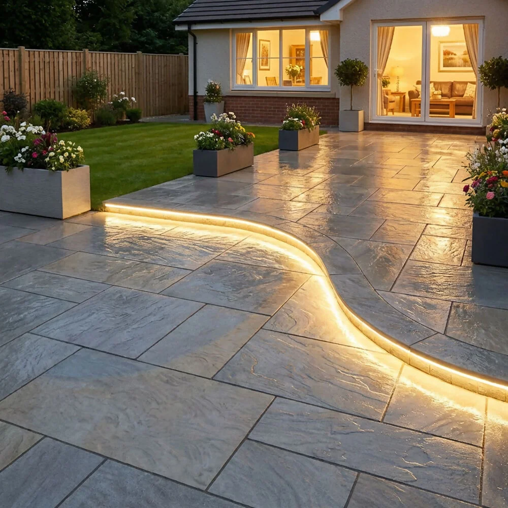 Porcelain Sandstone Paving Willow Project Pack 14.78m2