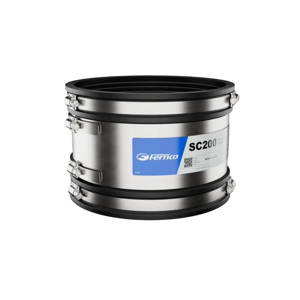 Fernco Standard Coupling 175mm - 200mm SC200