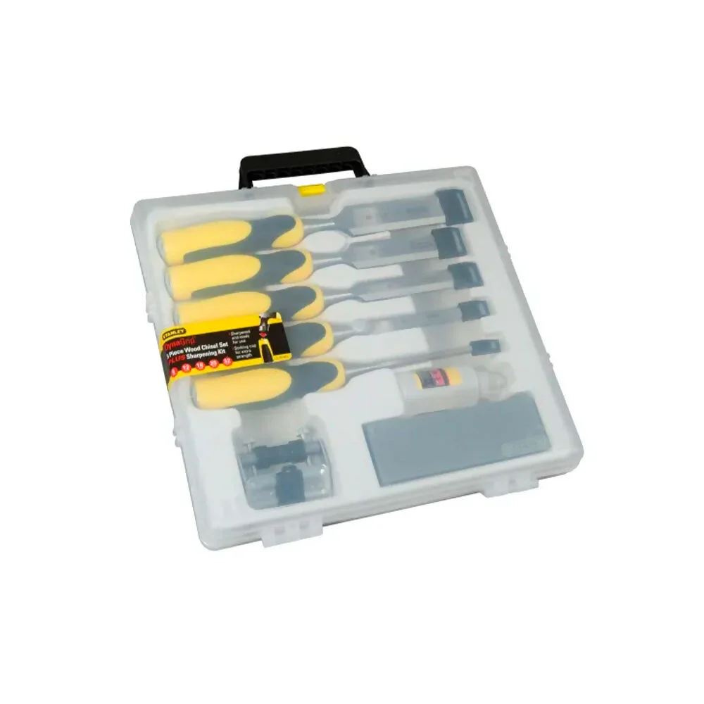 Stanley 5 Piece Dynagrip Strikecap Chisel Set Ref STA516421