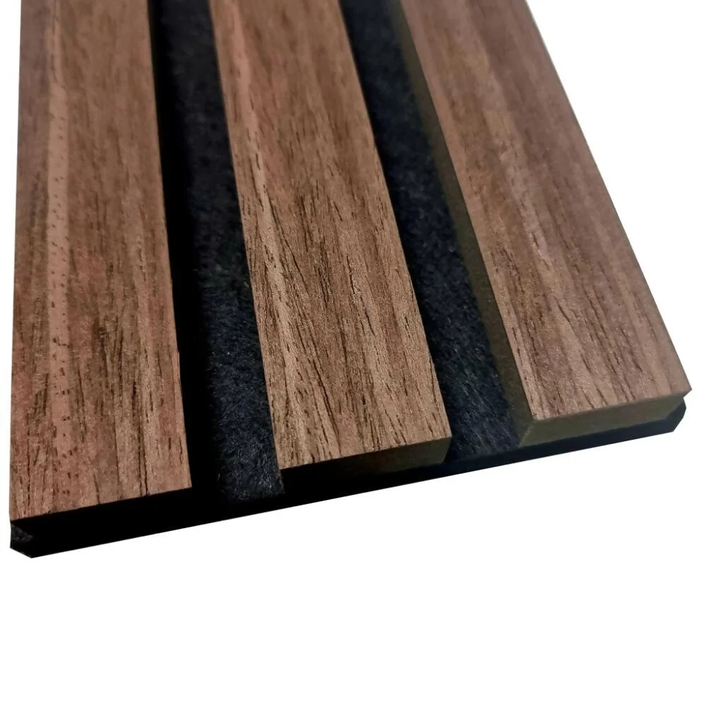 Walnut Acoustic Slat Wall Panel