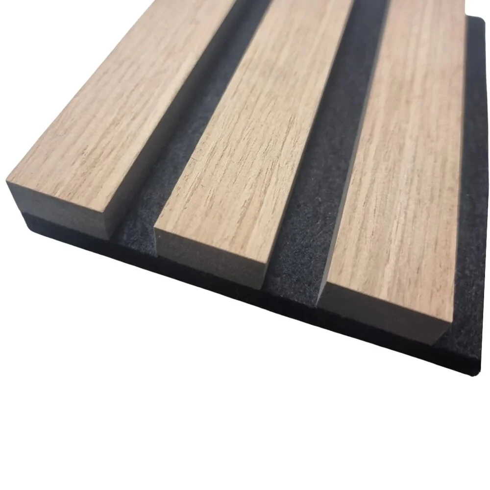 White Oak Acoustic Slat Wall Panel