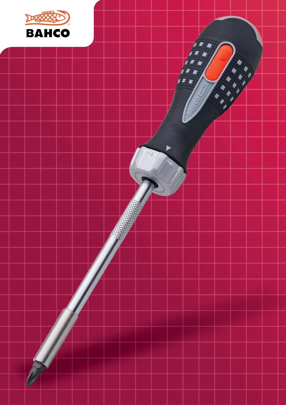 Bahco Ratcheting Screwdriver Ref XMS25RATCHET