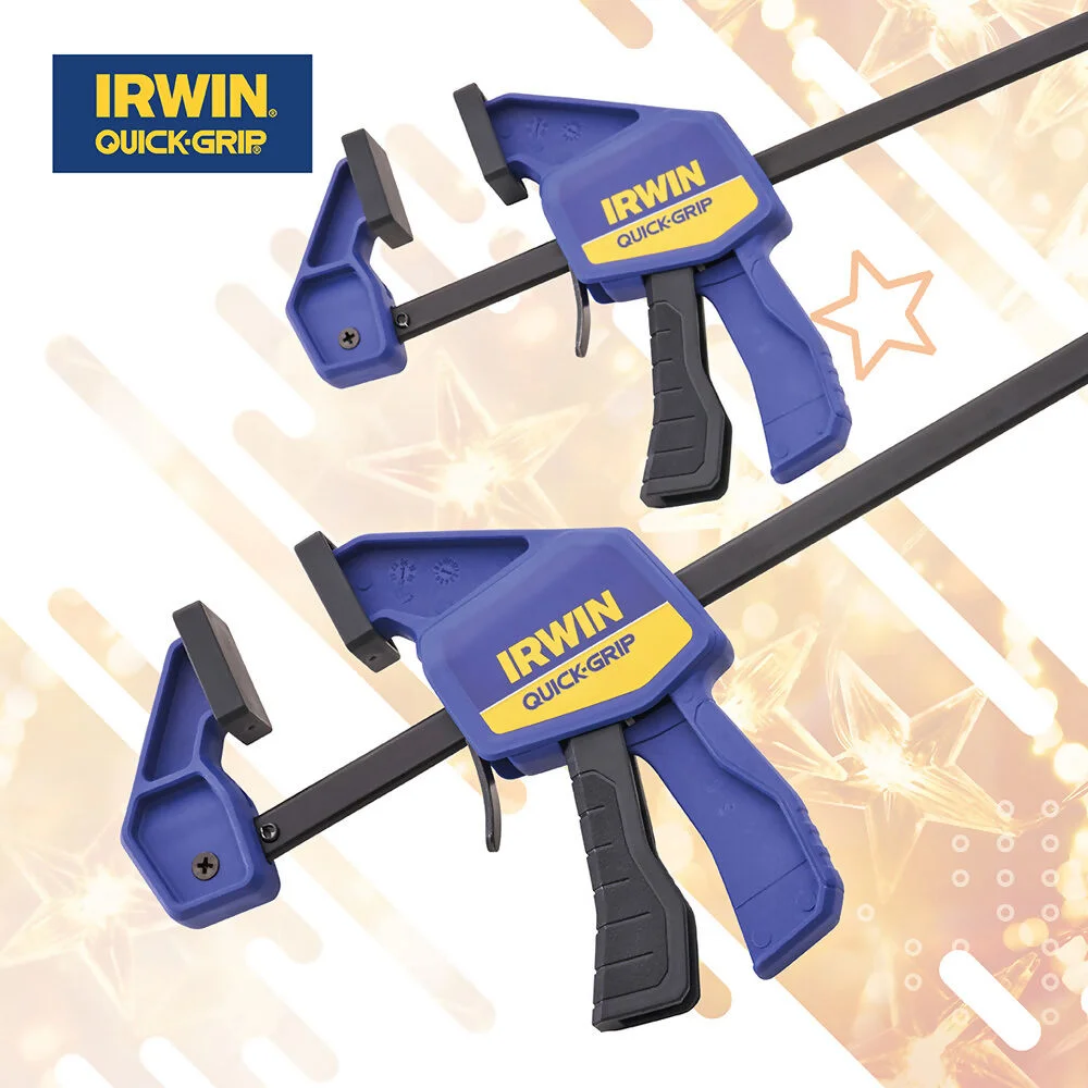 Irwin Quick Change Bar Clamp Set 12In 2Pack Ref XMS26CLAMP
