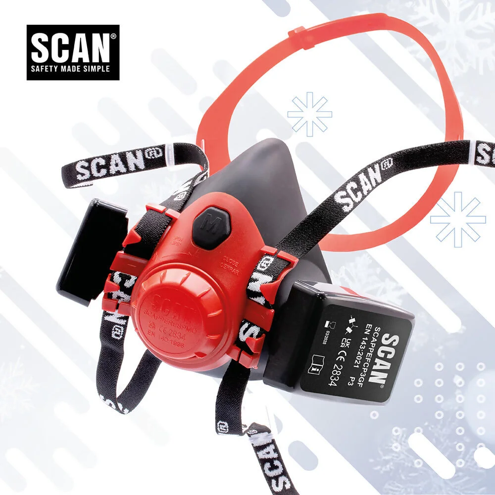 Scan Respirator With P3 Cartridges Ref XMS26MASK