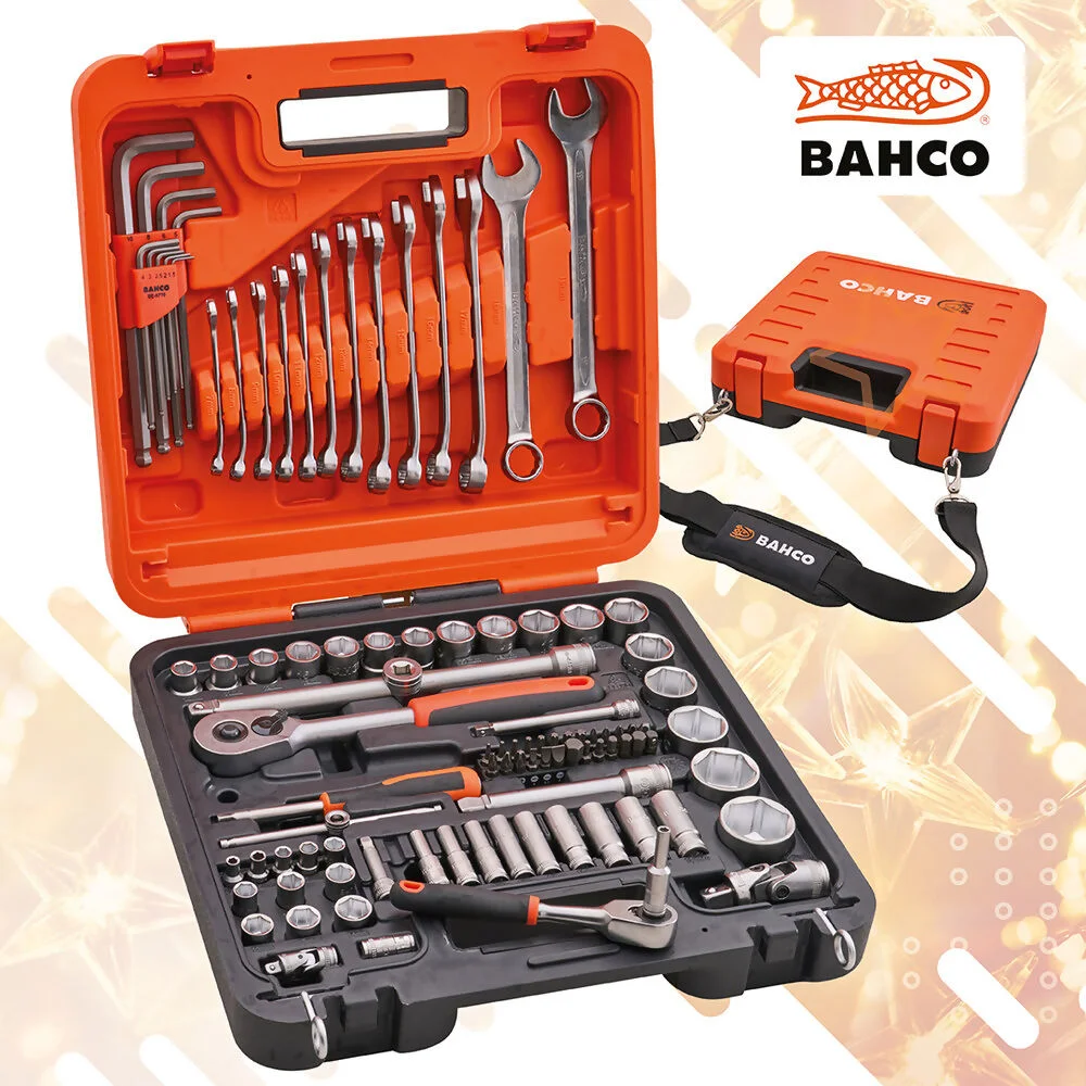 Bahco Socket Set 98Pc With Carry Strap XMS26S98