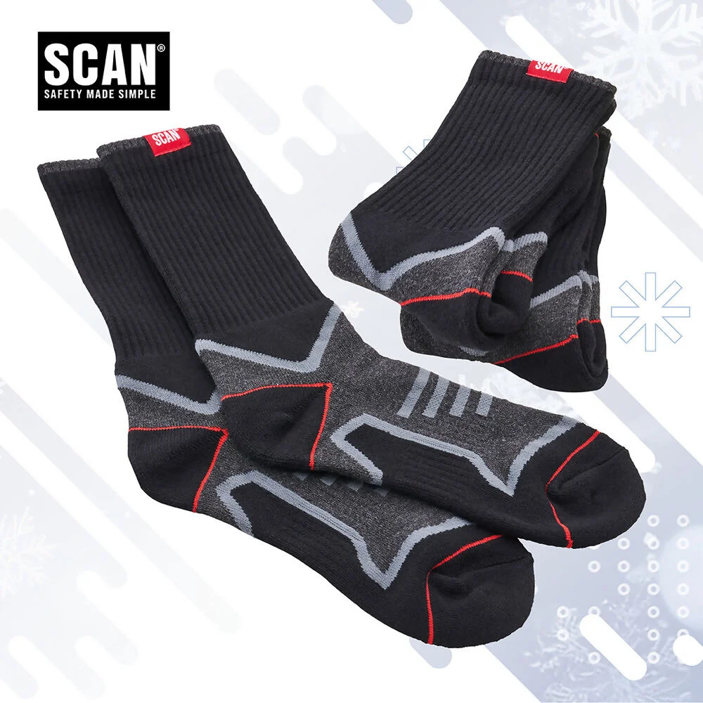 Scan Work Socks Triple Packs Ref XMS26SOCKS