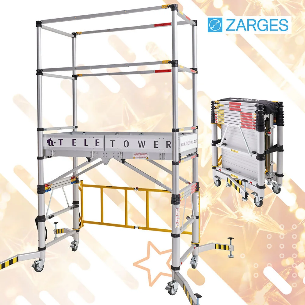 Zarges Telescopic Access Tower Ref XMS26TOWER