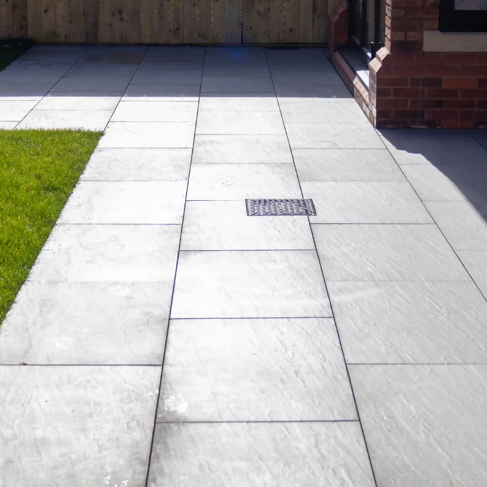 Kandla Grey Blend Porcelain Paving 900mm x 600mm x 20mm 