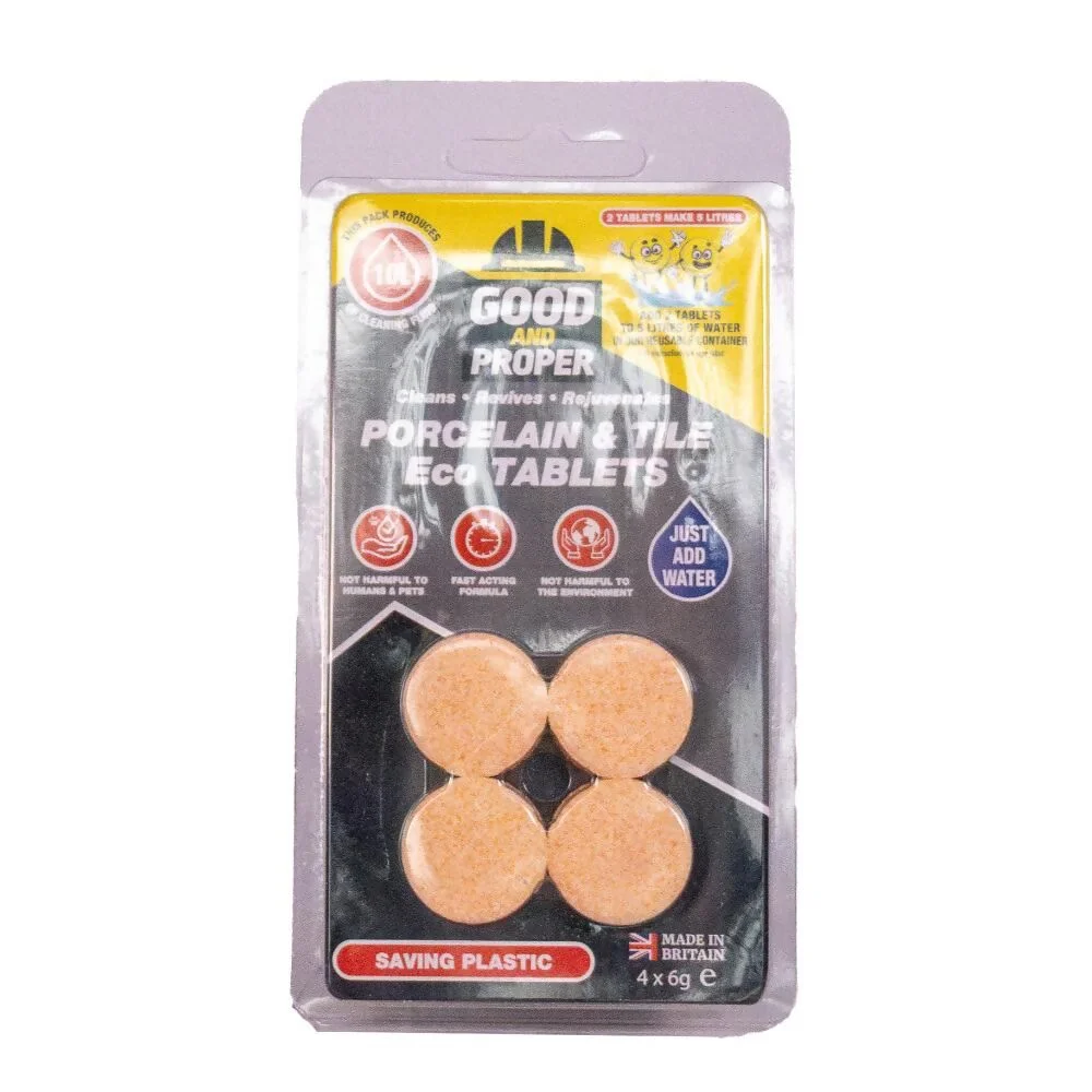 Good & Proper External Porcelain Cleaner 4 Tablets Pack