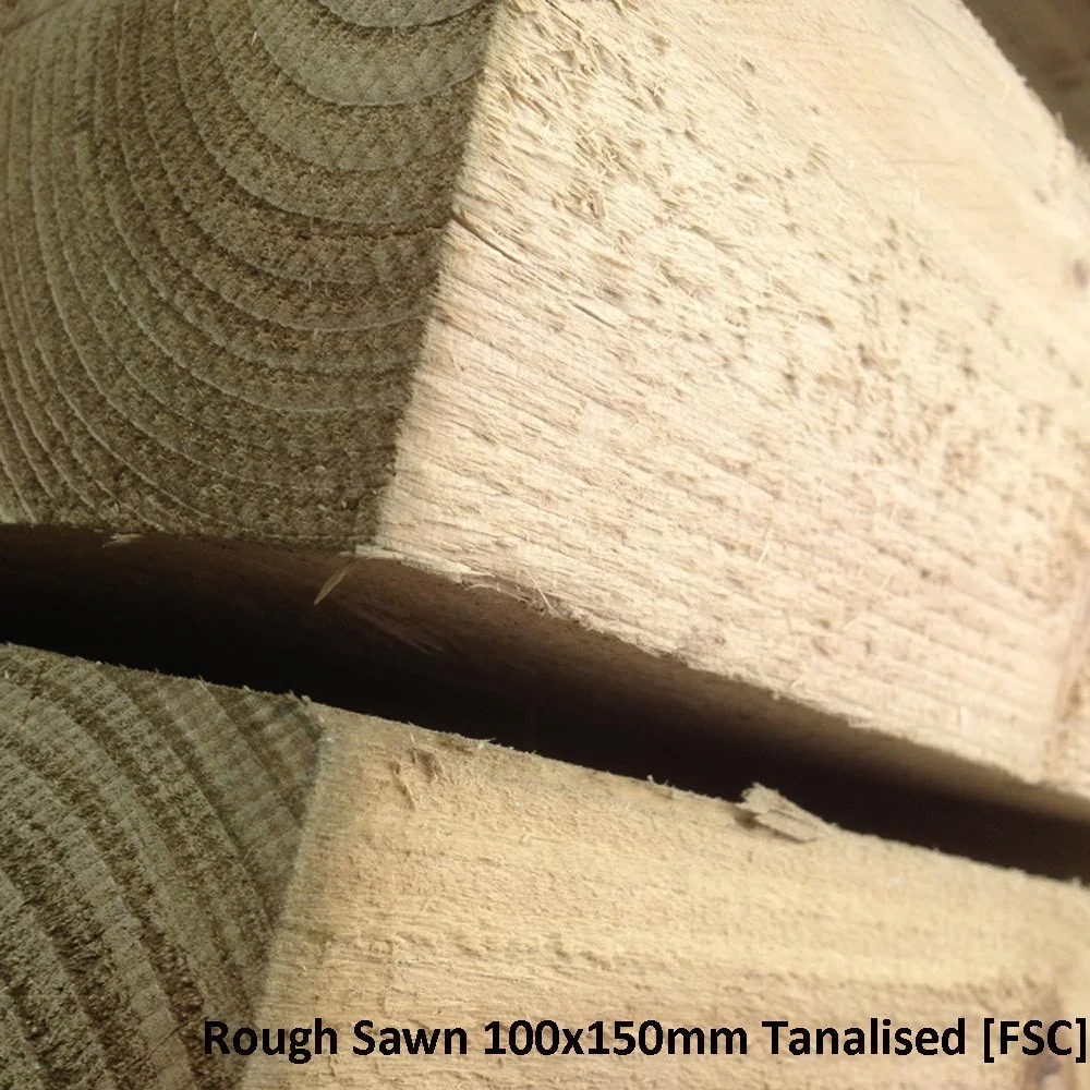 Rough Sawn 100x150mm Tanalised F Rough Sawn 100x150mm Tanalised F