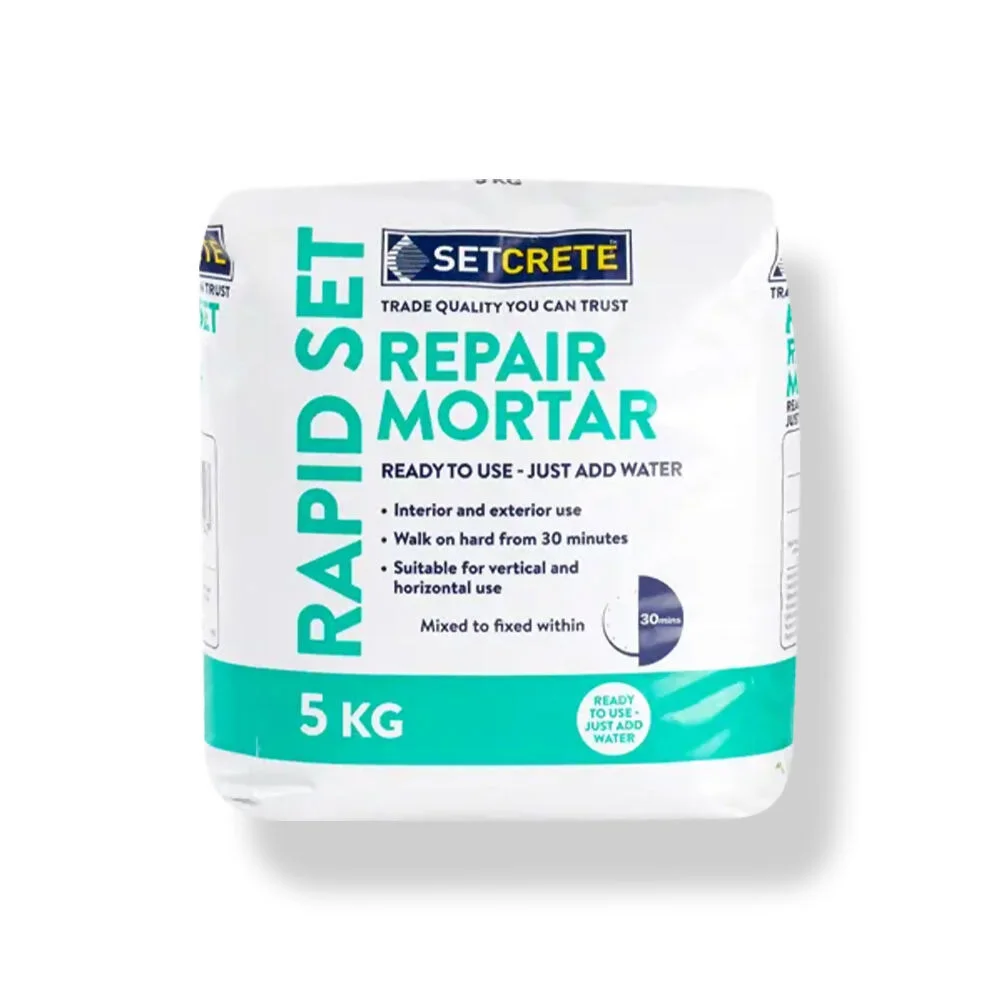 Setcrete Rapid Set Repair Mortar 5kg
