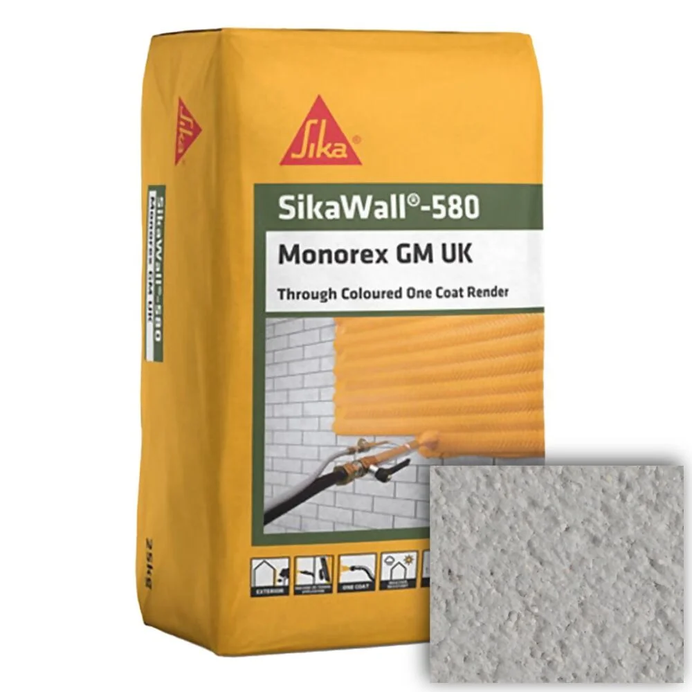 Sikawall 580 Monorex GM G50 Ash Grey 25kg Ref 846953