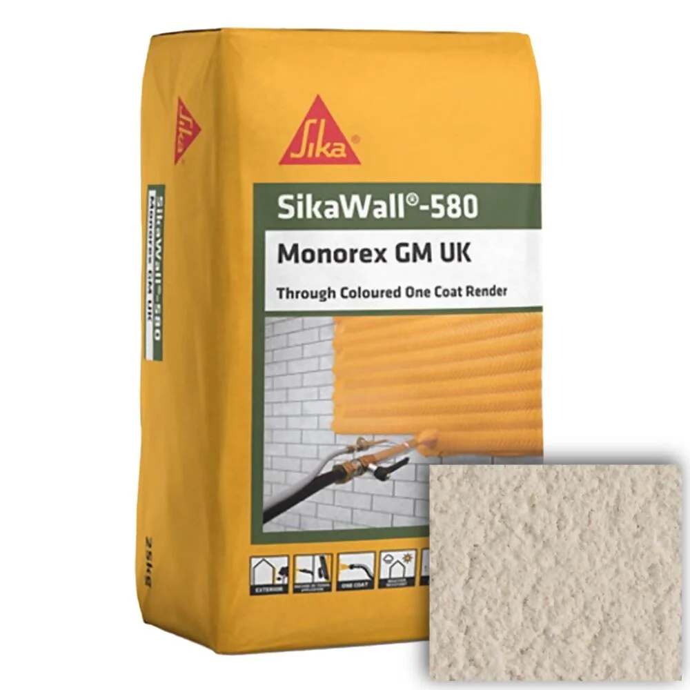 Sikawall 580 Monorex GM G20 Off-White 25kg Ref 721394