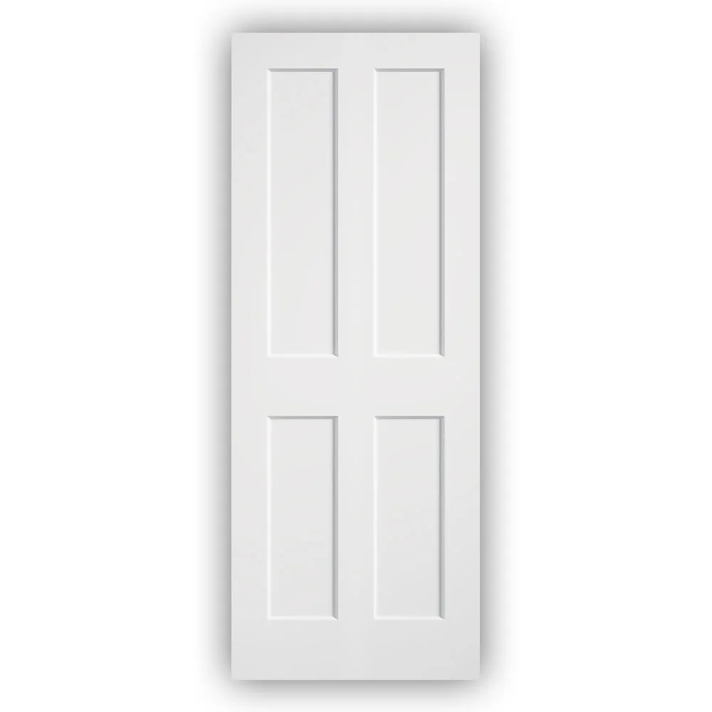 White Moulded Smooth Ashford Door 78" x 27"