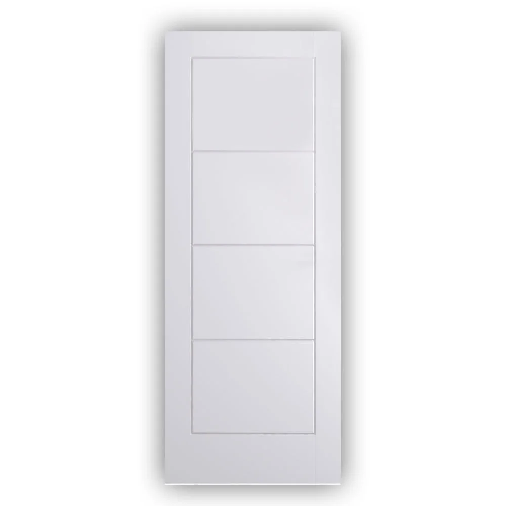 White Moulded Smooth Ladder Door 78" x 30"