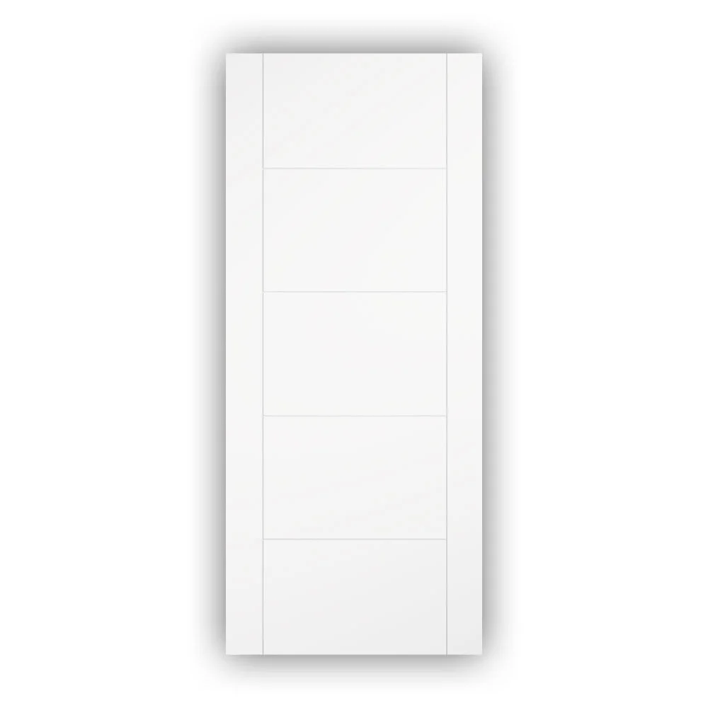White Moulded Smooth Vancouver Door 78" x 27"