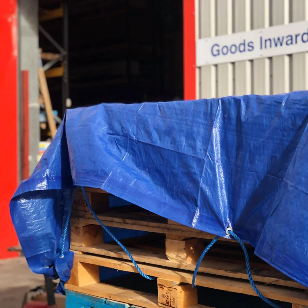 Tarpaulin With Eyelets 4m x 7m X 80gsm Ref PVTARP4X7