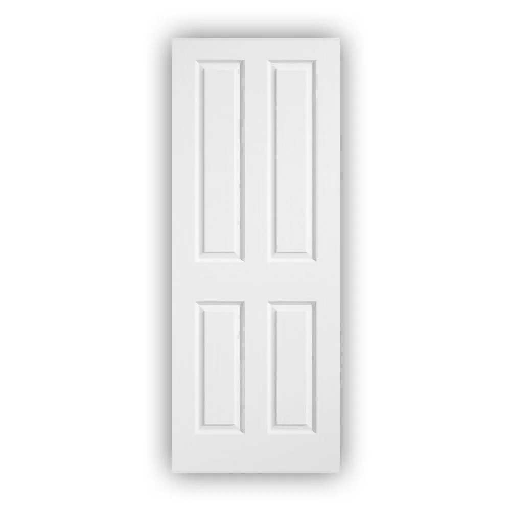 White Moulded Textured 4 Panel Door 78" x 30"