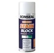 Ronseal One Coat Stain Block White Paint Matt 400ml Aerosol Spray Ref 35103