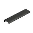 Scudo Black 200mm Flat Handle 