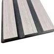 White Oak Acoustic Slat Wall Panel