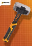Roughneck 1.1kg (2 1/2lb) Gorilla V-Series Club Hammer Ref XMS25CLUB