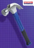 Faithfull 567g (20oz) Fibreglass Claw Hammer Ref XMS25FGHAM