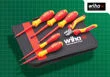Wiha Electricians VDE Screwdriver & Plier Set Ref XMS25VDESET