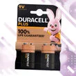 Duracell 9V Battery Twin Pack XMS26DUR9V