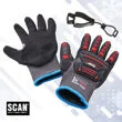 Scan Impact And Cut Resistant Glove & Clip Ref XMS26GLCUTD