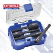 Faithfull 4Pc Impact Nut Driver Set (6/8/10/13mm)S Ref XMS26NUTD4