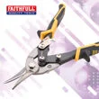 Faithfull C/Pound Aviation Snips Straight Cuts Ref XMS26SNIPS