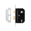 Essentials 3 Lever Sashlock Chrome 2.5 "