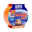 Hippo Rough Surface Masking Tape 50mm x 3m Orange H18461