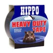 Hippo Heavy Duty Tape Extra Wide 75mm x 50m Black H18015