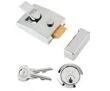 P89 Deadlocking Nightlatch Chrome 60mm