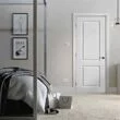 White Moulded Smooth 2 Panel 2040 x 826mm FD30