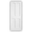 White Moulded Smooth Ashford Door 78" x 30"