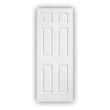 White Moulded Textured 6 Panel Regency Door 2040 x 826mm